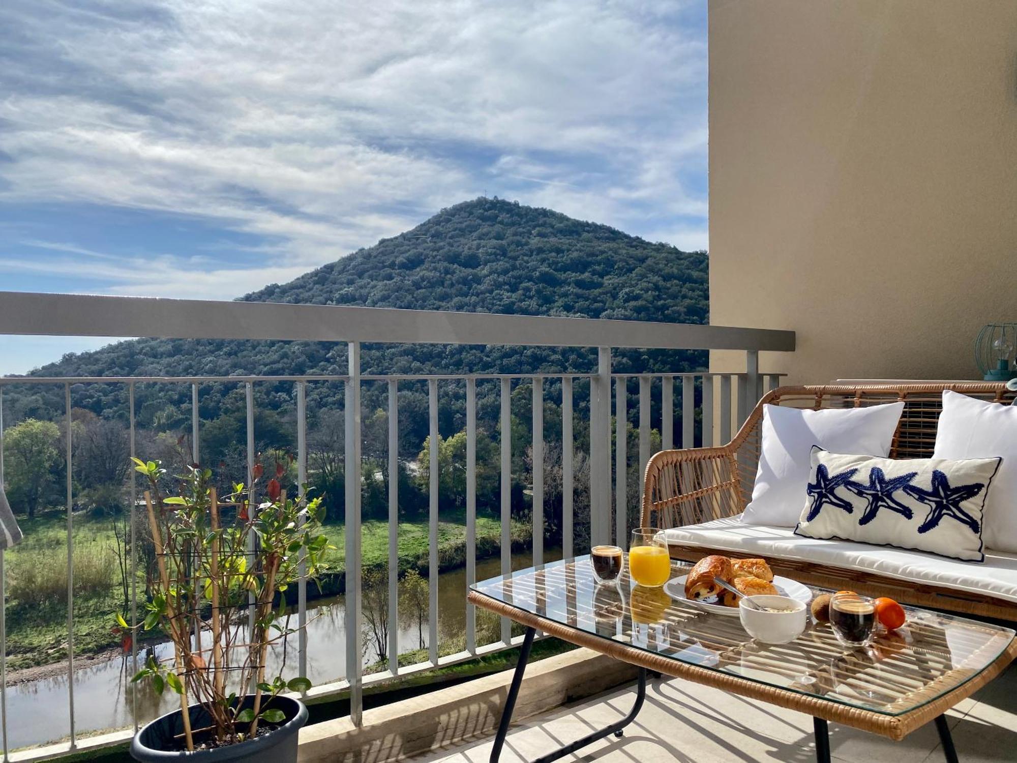 Appartement Luxe Vue Mer Et Collines Avec Piscine Mandelieu Εξωτερικό φωτογραφία
