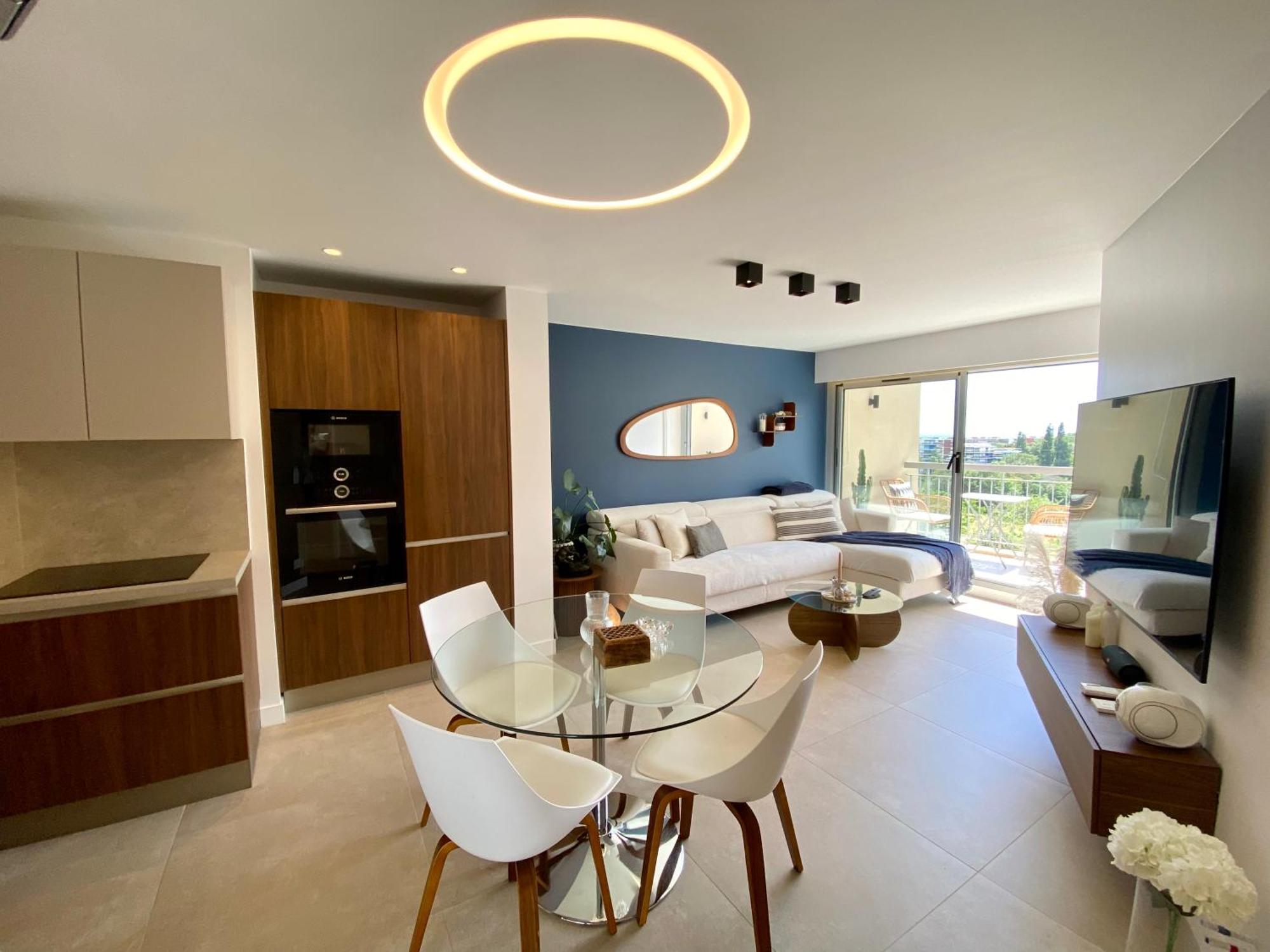 Appartement Luxe Vue Mer Et Collines Avec Piscine Mandelieu Εξωτερικό φωτογραφία