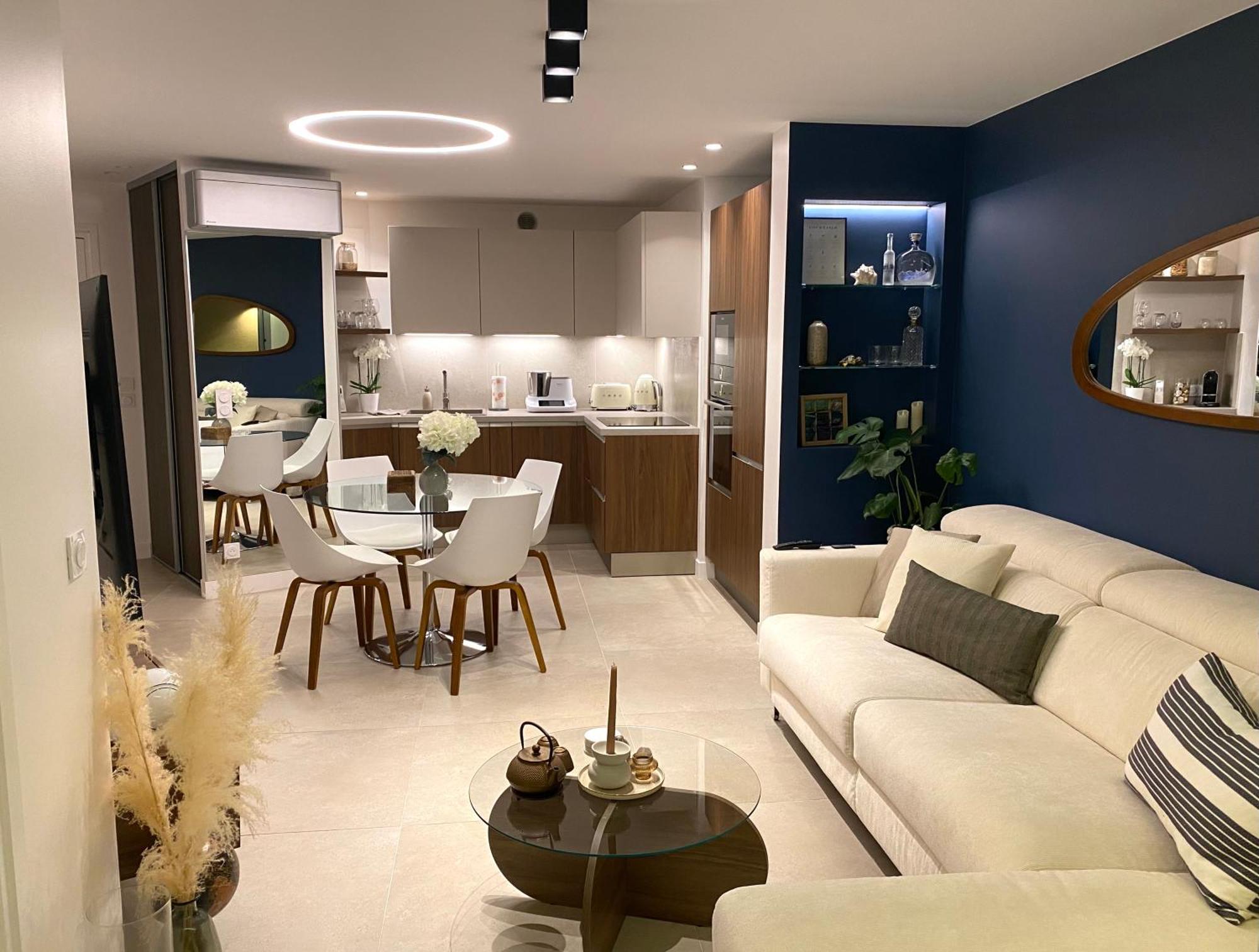 Appartement Luxe Vue Mer Et Collines Avec Piscine Mandelieu Εξωτερικό φωτογραφία